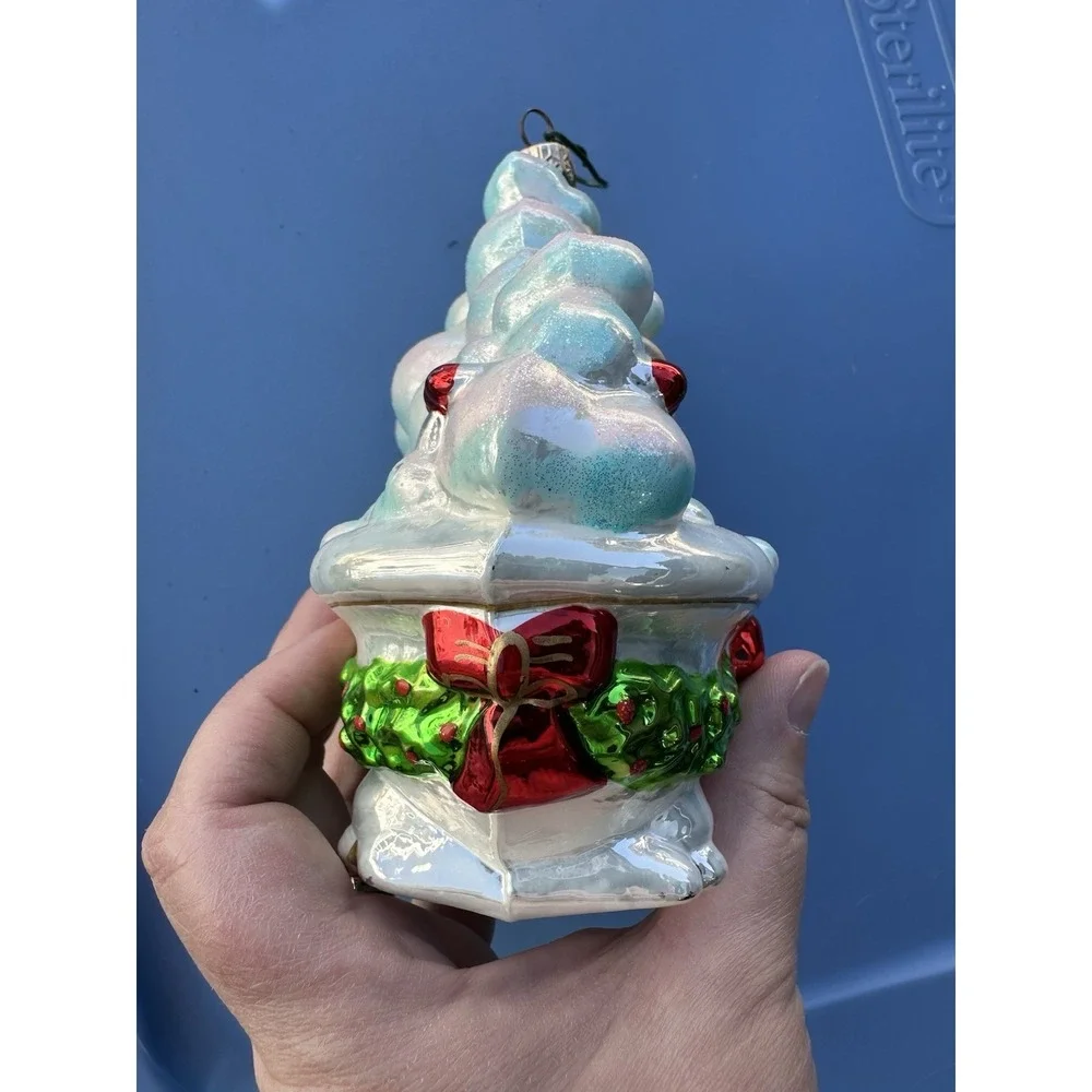 Vintage Kurt Adler Betty Boop Bubble Bath  1998‎ Polonaise Glass Ornament